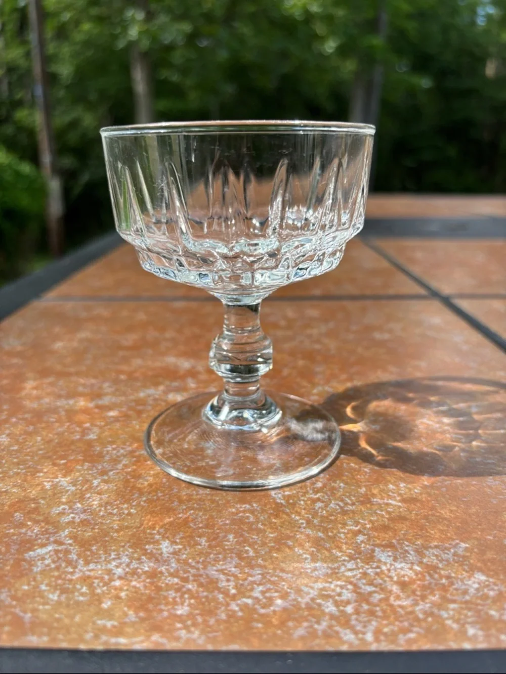 3 Vintage Cristal D'Arques - Durand Champagne Coupe Glasses/Dessert  (Set of 3)